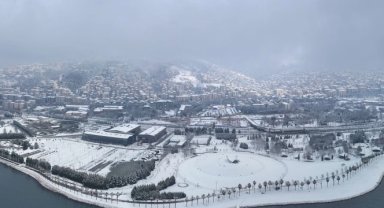 Kocaeli beyaz örtü ile kaplandı! Manzaralar ölümsüzleştirildi!