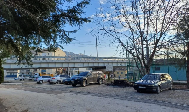 Kocaeli Kuruçeşme'de otopark alanı yenilendi