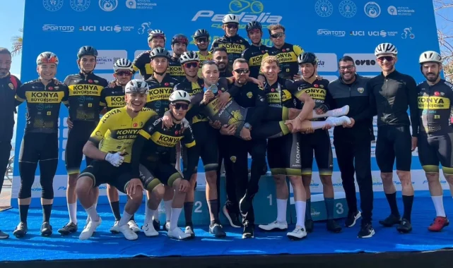 Konya Büyükşehir madalyaya pedalladı