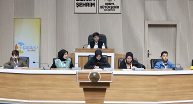 Konya Çocuk Meclisi 'çözüm odaklı' toplandı
