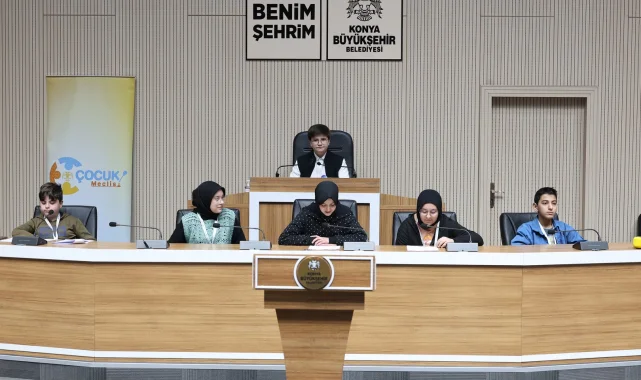 Konya Çocuk Meclisi 'çözüm odaklı' toplandı