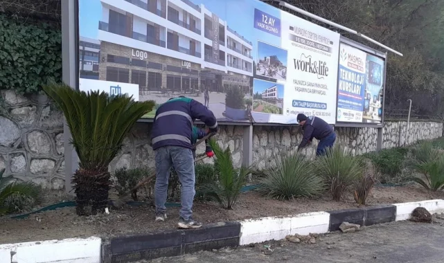 Manisa'da 'Estetik Kent' çalışmaları sürüyor