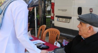 Manisa'da solunum testi yapıldı