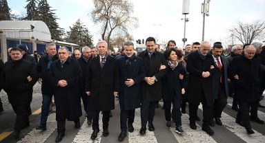 Mansur Yavaş'tan madencilere destek