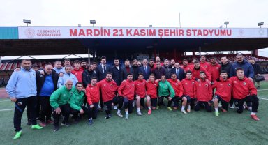 Mardin Valisi'nden Mardin 1969 Spor'a yeni destek sözü