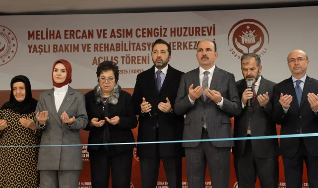 Meliha Ercan Huzurevi'nin resmi açılışı gerçekleştirildi