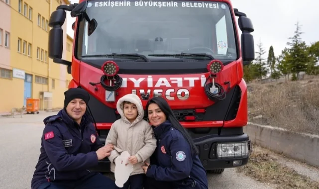 Minik Ömer 'Ateş Savaşçısı' oldu