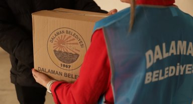 Muğla Dalaman'da koliler ihtiyaç sahiplerine ulaşacak