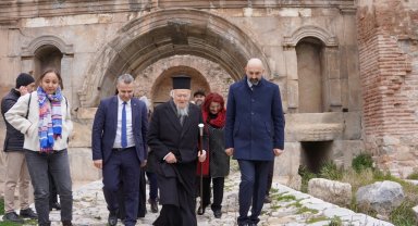 Patrik Bartholomeos'tan Bursa İznik'e ziyaret... İznik'te Papa hazırlığı
