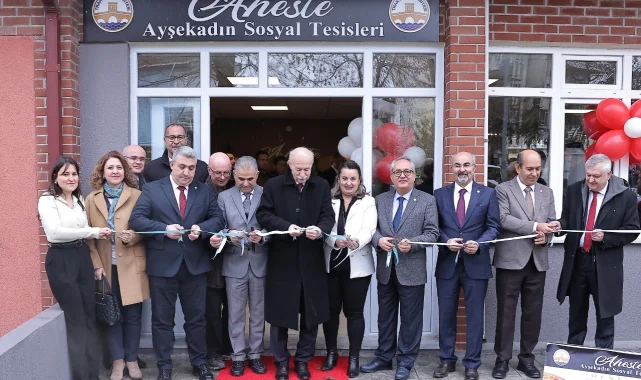 Trakya Üniversitesi'nin sosyal tesisi hizmete girdi
