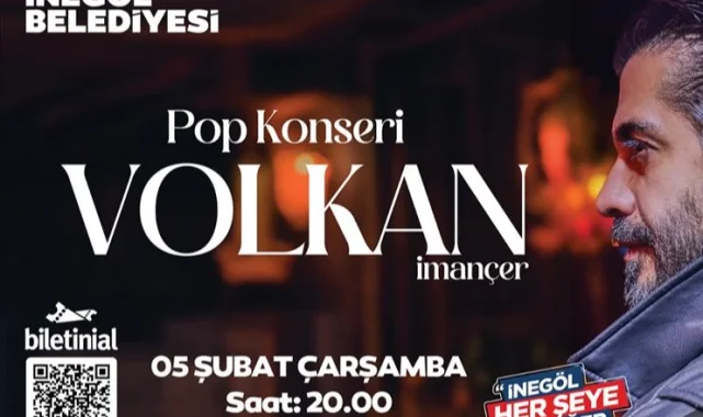 Volkan İmançer İle 90'lar pop konseri biletleri ücretsiz