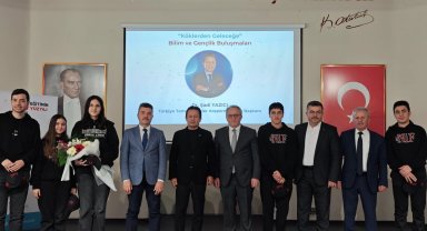 Yazıcı, gençlere temel bilimlerin önemi anlattı