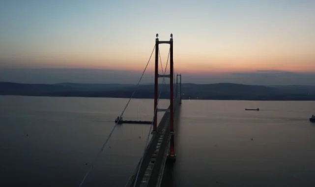 1915 Çanakkale Köprüsü 7 milyon araca hizmet verdi!