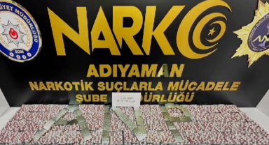 Adıyaman'da 11 bin sentetik hap ele geçirildi