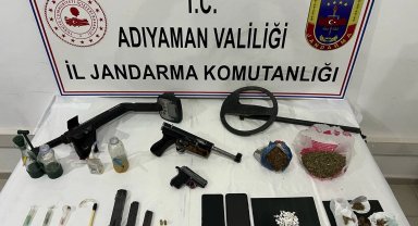 Adıyaman'da uyuşturucu operasyonu: 14 Gözaltı