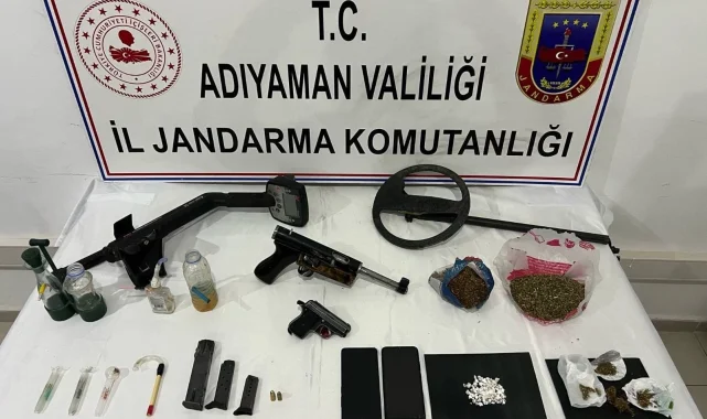 Adıyaman'da uyuşturucu operasyonu: 14 Gözaltı