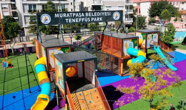 Antalya'da Teneffüs Park'a yeni oyun parkuru