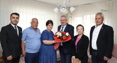 Balıkesir Edremit'te şehit ailelerine destek