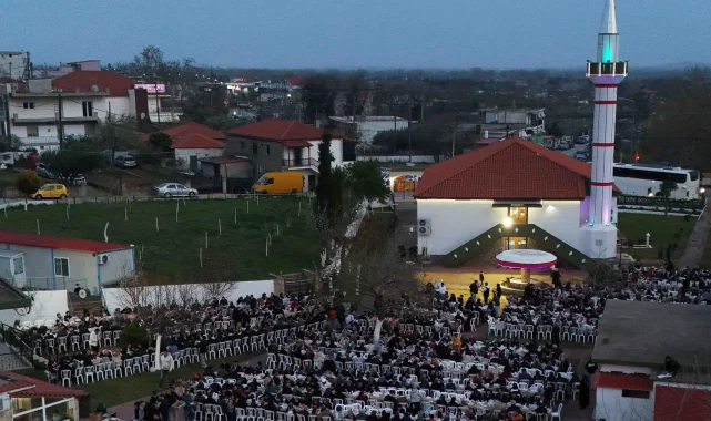 Balkanlar'da son iftar Batı Trakya'da yapıldı
