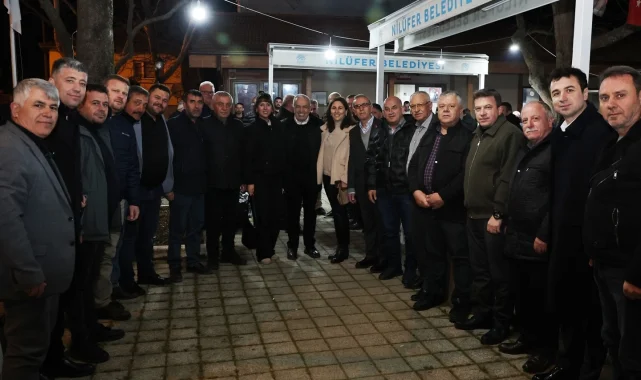 Başkan Şadi Özdemir Gökçe Mahallesi'nde
