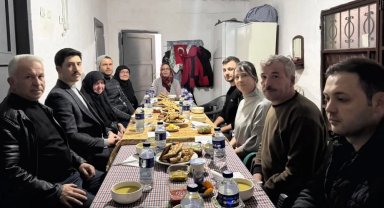Bilecik Kaymakamı, şehit ailesinin sofrasına konuk oldu