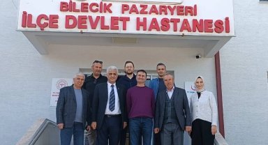 Bilecik Pazaryeri'nde AK Parti'den 14 Mart ziyareti