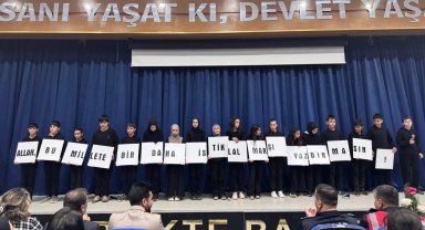 Bilecik Pazaryeri'nde İstiklal Marşı'na özel program