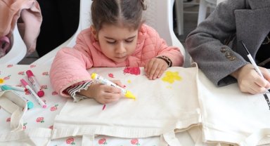 Bu atölyede keyifli zaman geçiyor
