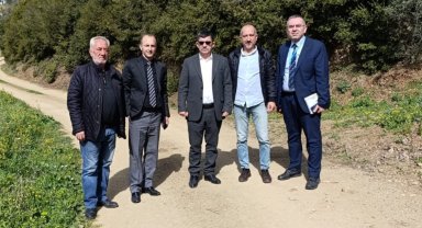 Bursa Gemlik Belediyesi'nden çiftçilere sulama desteği