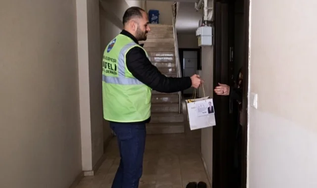 Bursa İnegöl Belediyesi'nden yaşlılara bayram sürprizi