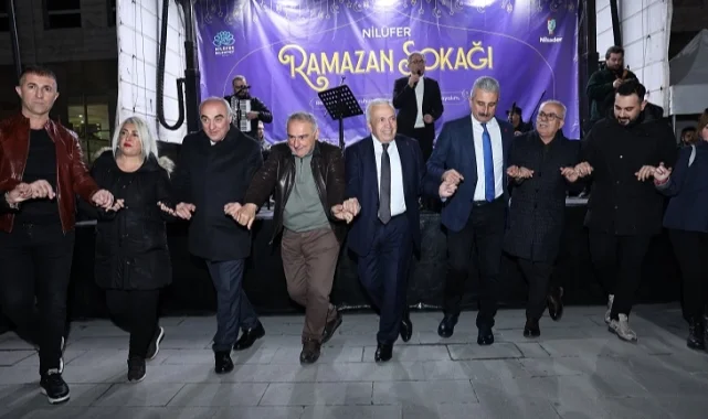 Bursa Nilüfer Ramazan Sokağı'na "Artvin Gecesi" renk kattı