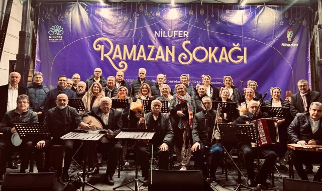 Bursa Nilüfer Ramazan Sokağı'nda "Balkan Gecesi"