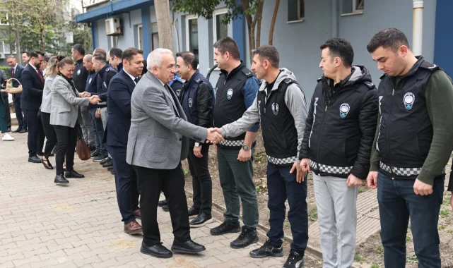 Bursa Nilüfer'de geleneksel bayramlaşma