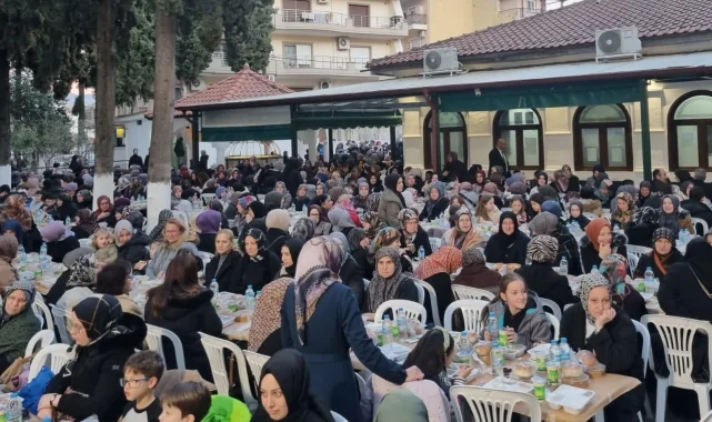 Bursa Osmangazi İskeçe'de kardeşlik iftarına katıldı