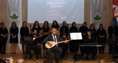 Bursa Osmangazi'de kahramanlık türküleri yankılandı