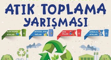 Bursa Osmangazi'de okullar arası Ödüllü Atık Toplama Yarışması