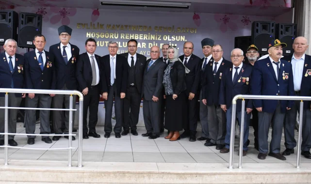 Bursa'da şehit ve gazi yakınlarından Başkan Aydın'a büyük ilgi