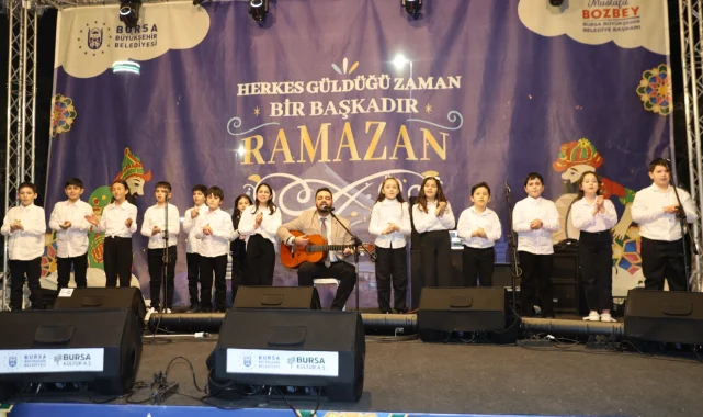 Bursalı çocuklardan Su Günü'ne özel konser