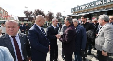 Çayırovalılar bayramlaştı