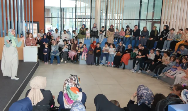 Çocuklar masal diyarına yolculuk yaptı