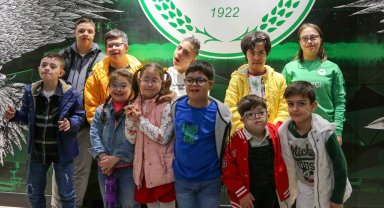 DOSD Meram'ın özel çocukları Konyaspor'a şans getirdi