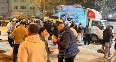 Edirne Keşan'da AK Parti'den hayır lokması