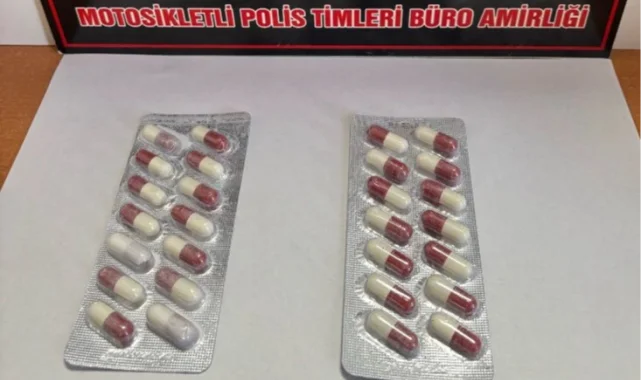 Edirne Keşan'da sentetik ecza ele geçirildi