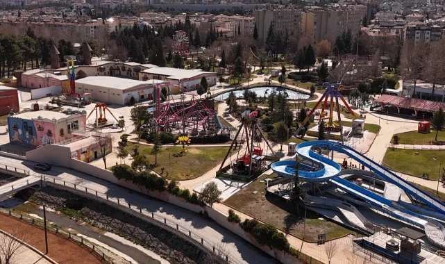 Gaziantep Büyükşehir Temaparkı tekrar hizmete açıldı