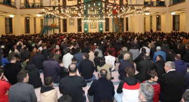 Hafız Adem Bilgetay, Kadir Gecesinde İnegöllülerle buluştu