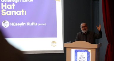 Hattat Kutlu Sakarya'da sanatın inceliklerini anlattı