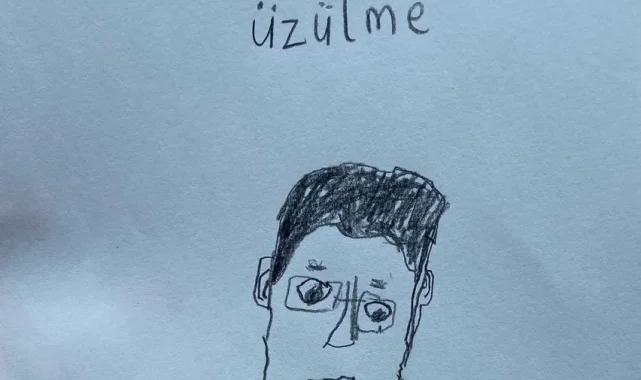 İmamoğlu'na çocuklardan destek resmi