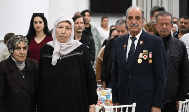 İzmir Bornova'da şehit aileleri ve gaziler için anlamlı iftar