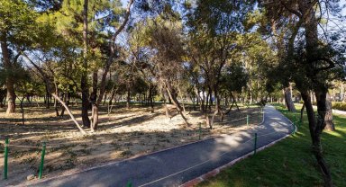 İzmir'de Hasanağa Bahçesi daha yeşil