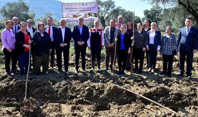 İzmir'de kadın çiftçilere destek